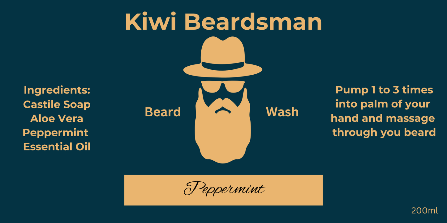 Peppermint Beard Wash