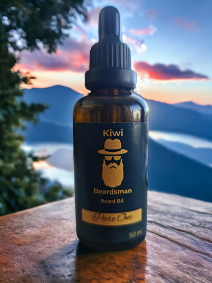 "Pure One" Beard Oil - Kiwi Beardsman