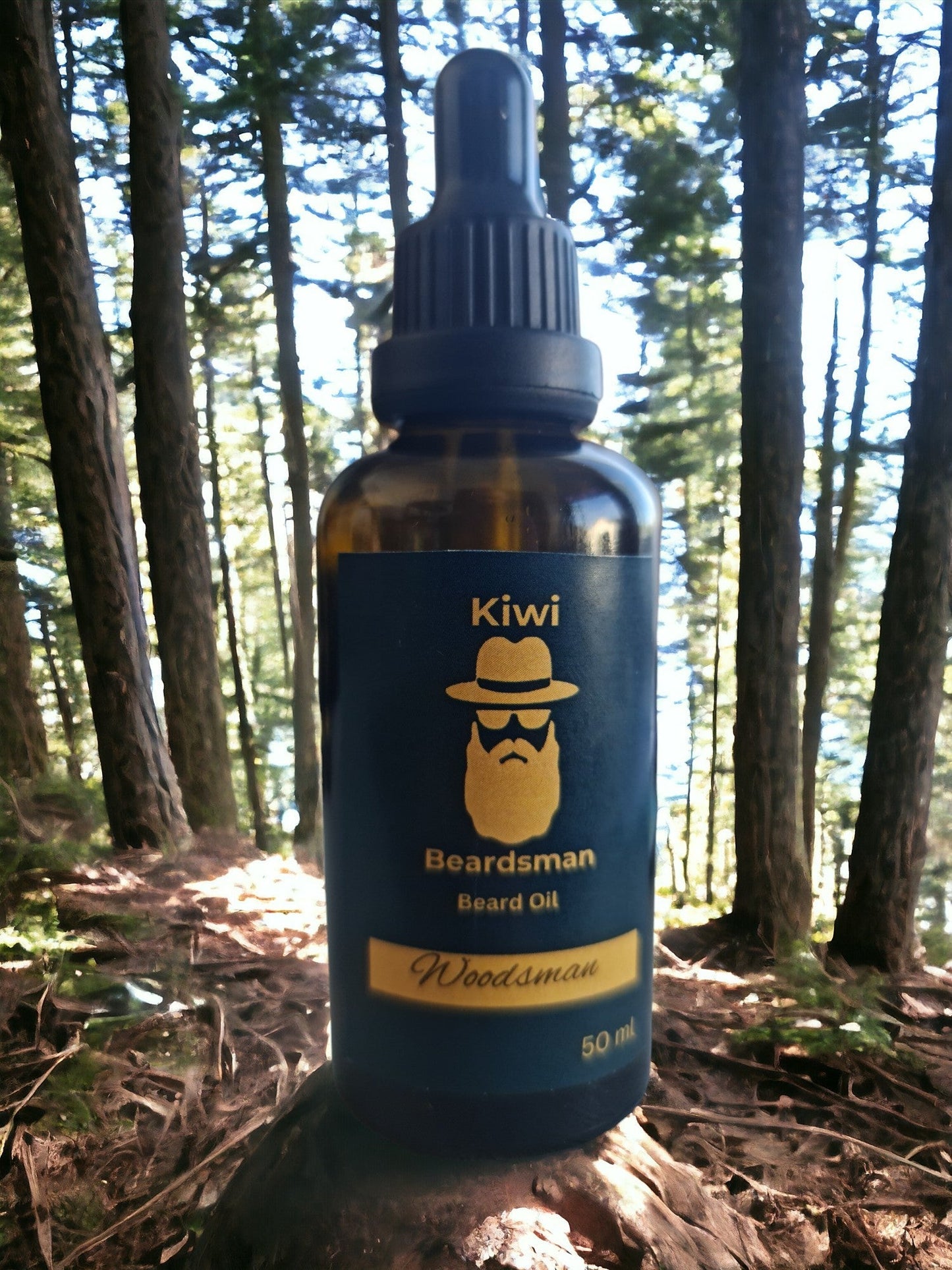 "Woodsman" Beard Oil - Kiwi Beardsman